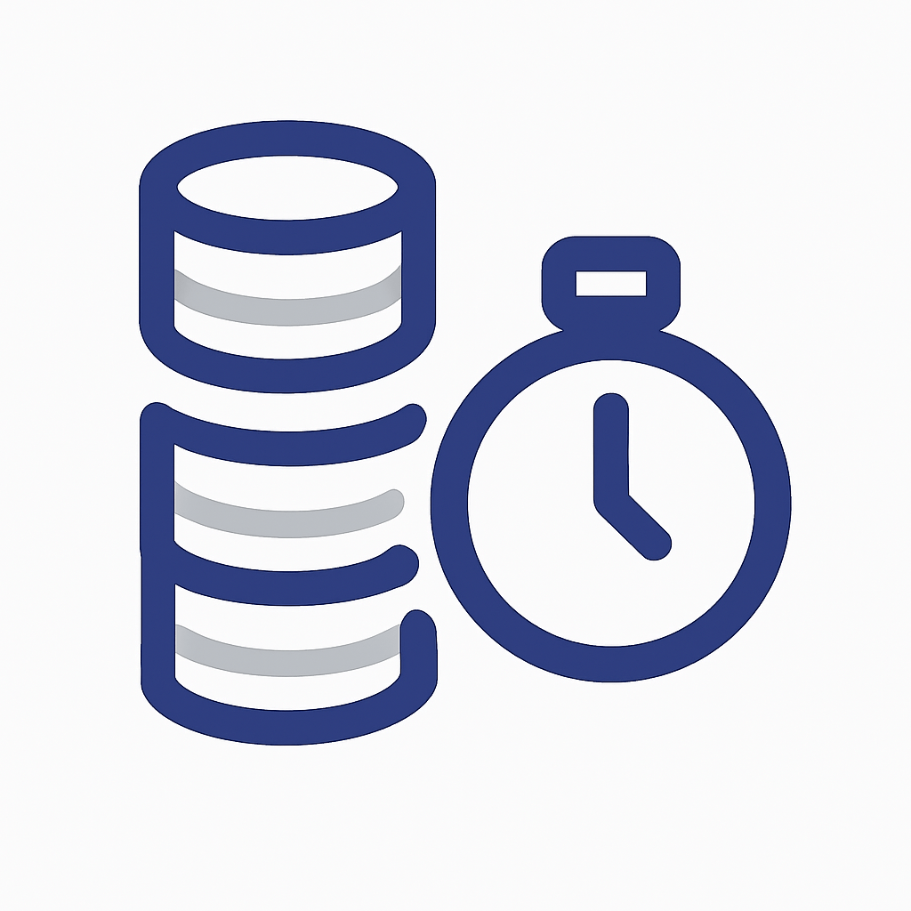 Test data ready upfront